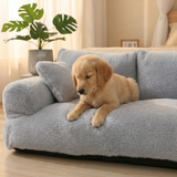 Pawlura – Plush Pet Sofa with Washable Cover