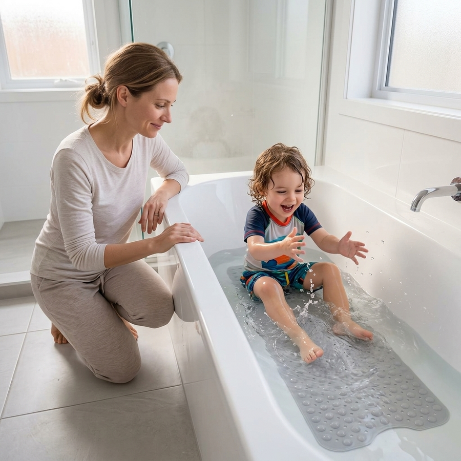 Steddi – Full Length Suction Grip Bath Mat