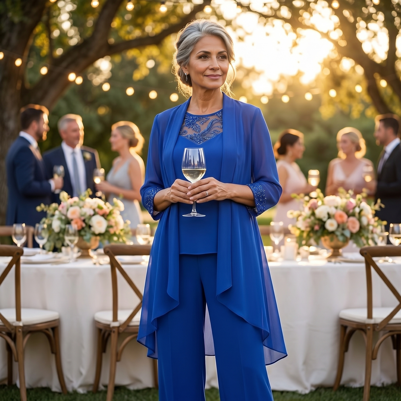 Bronte – Women's Three-Piece Pantsuit