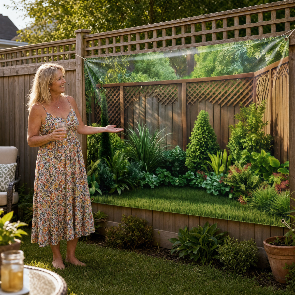 Verdara – Garden Backdrop Banner