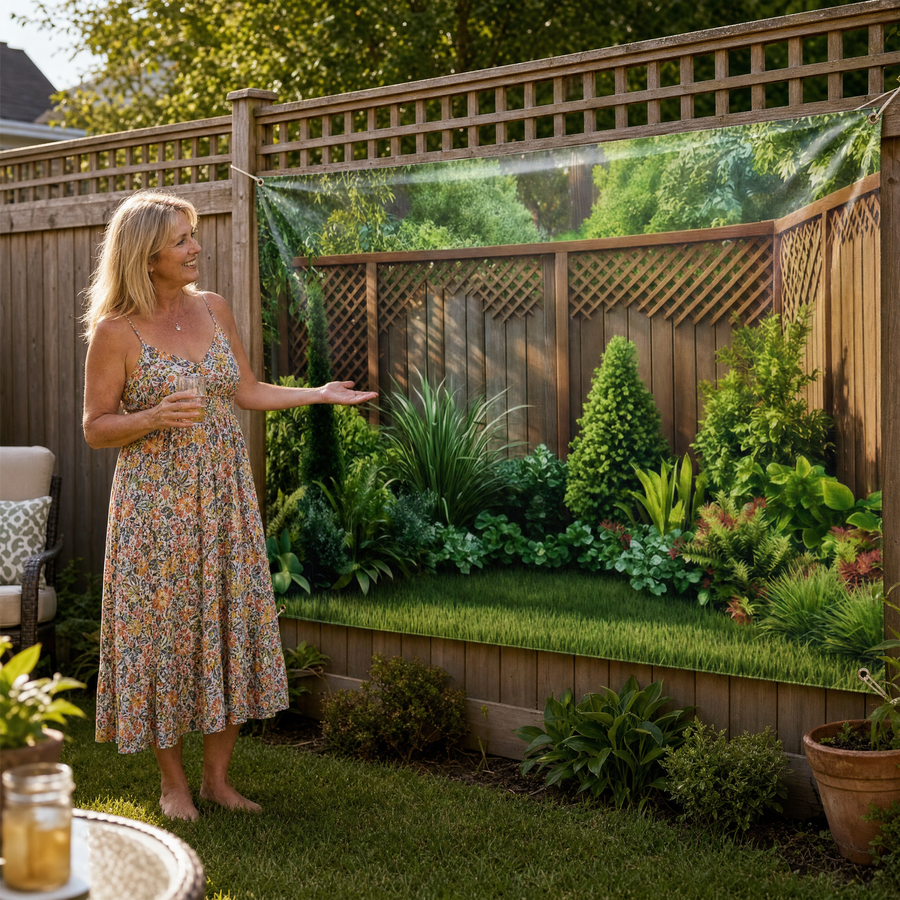 Verdara – Garden Backdrop Banner