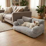 Pawlura – Plush Pet Sofa with Washable Cover