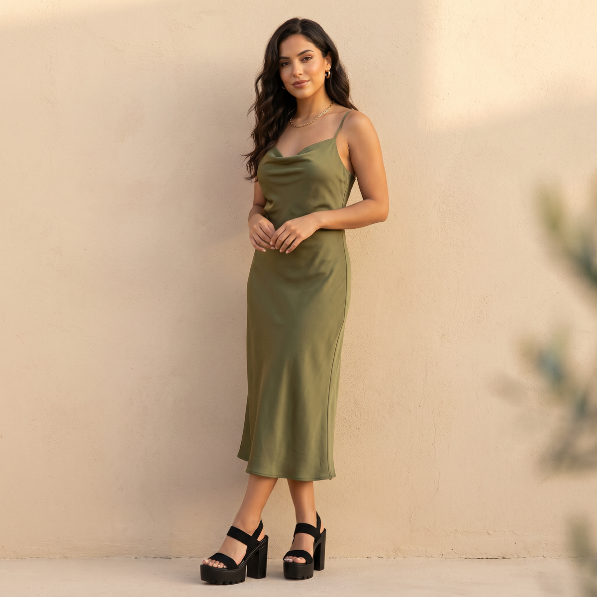 Veluna – Chunky Platform Heel Sandals