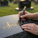 StoneTouch – Weatherproof Gold Marker for Headstones