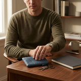 Veloura – Handwoven Lambskin Card Wallet
