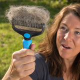 Furmela – Double-Sided Dematting Brush for Shedding Dogs