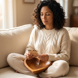 Soluna – Heart-Shaped Prayer Bowl with 24 Blessing Cards