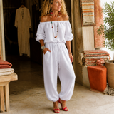 Wearbella – Off-Shoulder Jumpsuit That Skips The Styling