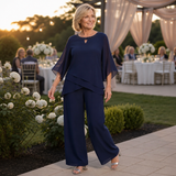 Solenne – The Pant Suit That Skips The Dress, Not The Elegance