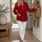Wearbella – Lace-Sleeve Top That Moves With You