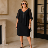 Wearbella – Cape Dress That Skips The Shawl Fuss