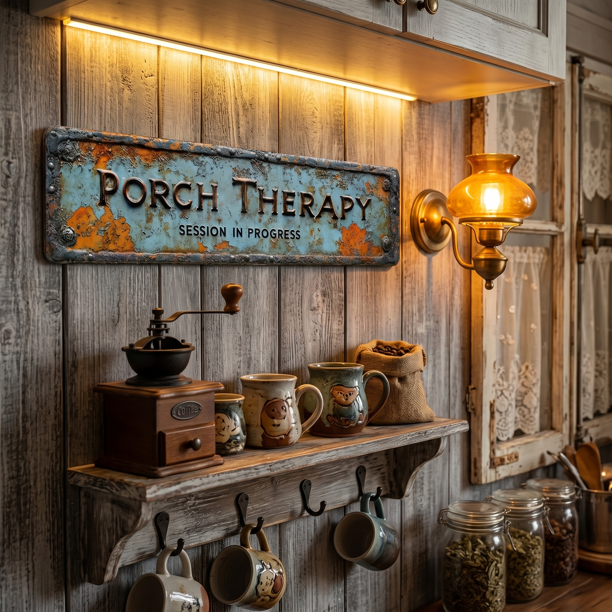 Porchly – Vintage Farmhouse Porch Therapy Plaque