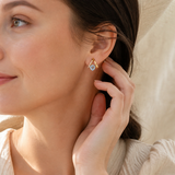 Lunavia – V-Frame Heart Earrings
