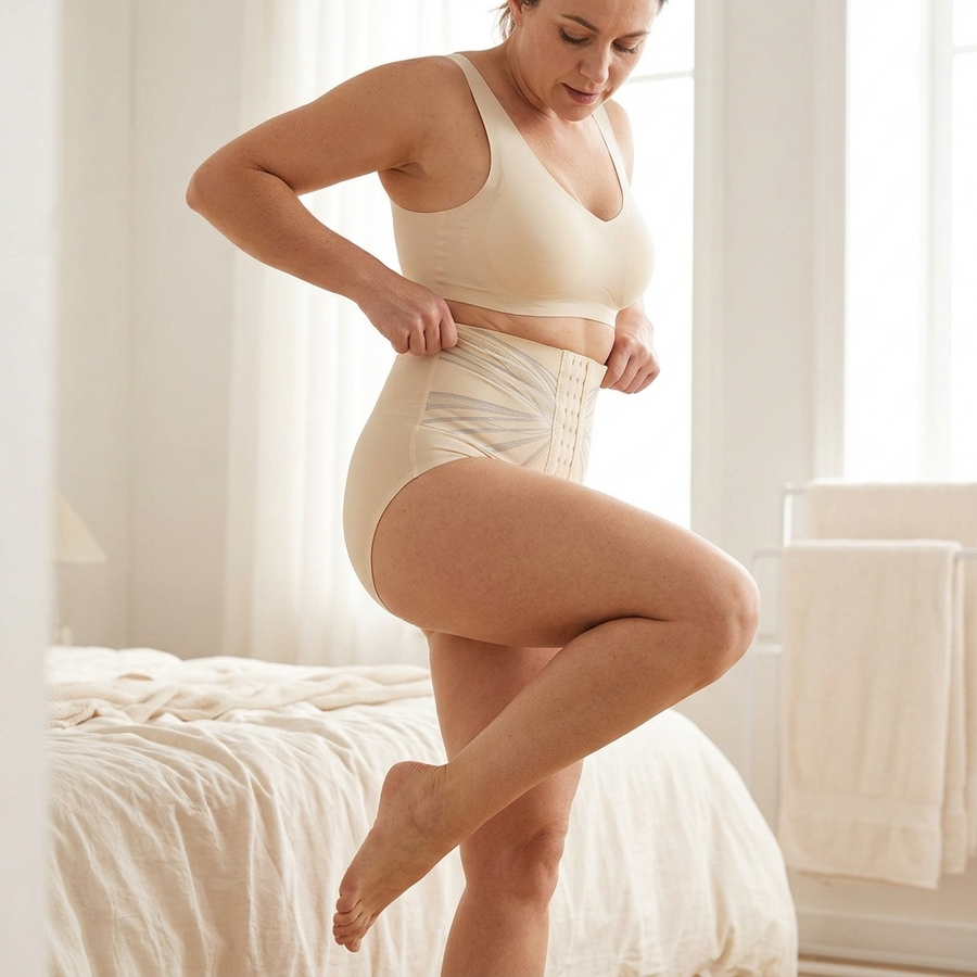 Veluna – Adjustable High Waist Tummy Control Panty