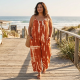 Sevella – Women's Wide-Leg Tie-Dye Jumpsuit