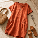 Solenza – Breezy Summer Dress with Pockets