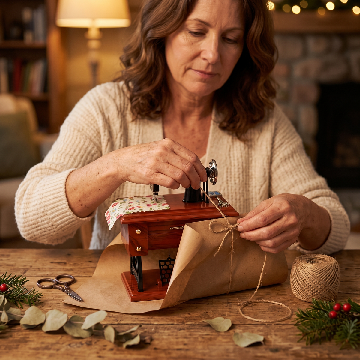 Lunavia – Mini Sewing Machine Music Box