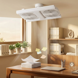 Breezo – Screw-In Ceiling Fan with LED Light