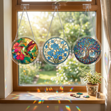Lunavia – Stained Glass Suncatcher Puzzle