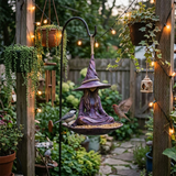 Willowspell – Meditating Witch Bird Feeder