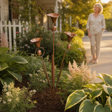 Lyralea – Calla Lily Garden Stake with Bell Chimes