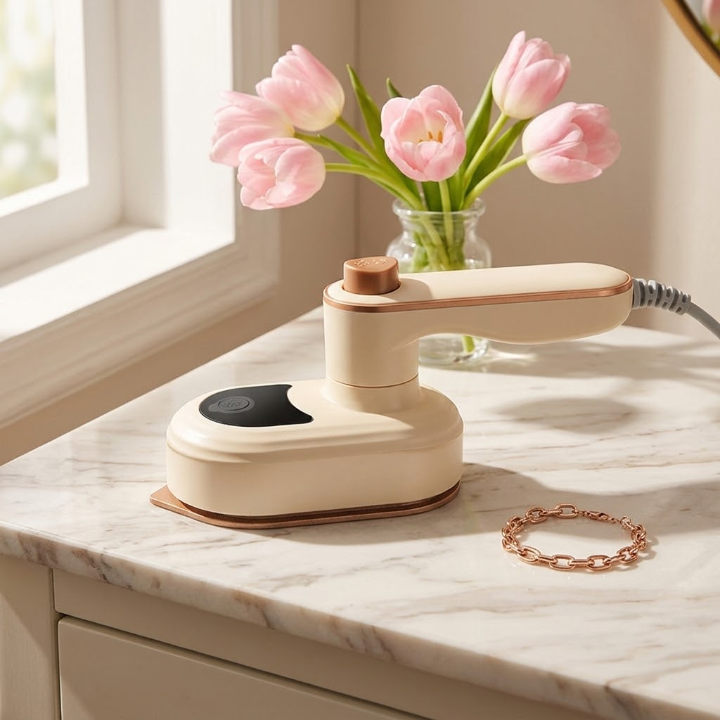 Steamly – Portable Rotating Steam Iron for Travel