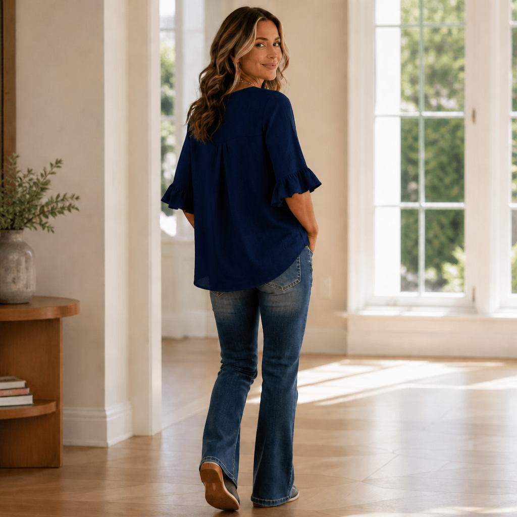Wearbella – The V-Neck Tunic That Conceals Belly And Arms