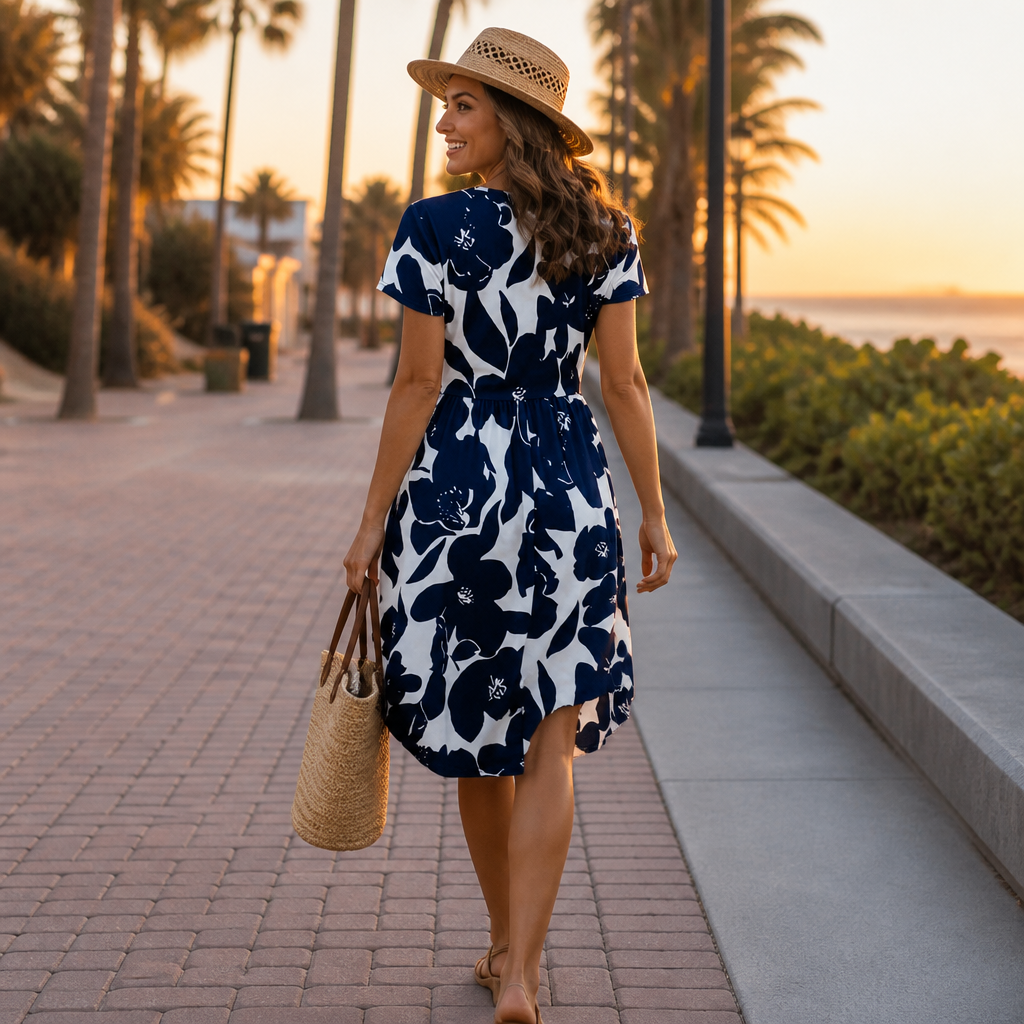 Wearbella – The Wrap Dress That Skips The Guesswork