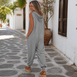 Wearbella – Sleeveless Hooded Jumpsuit That Skips The Guesswork