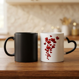 Lovira – Heart-Reveal Coffee Mug with Hidden Hearts