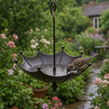 Veluna – Hanging Umbrella Bird Feeder & Bath