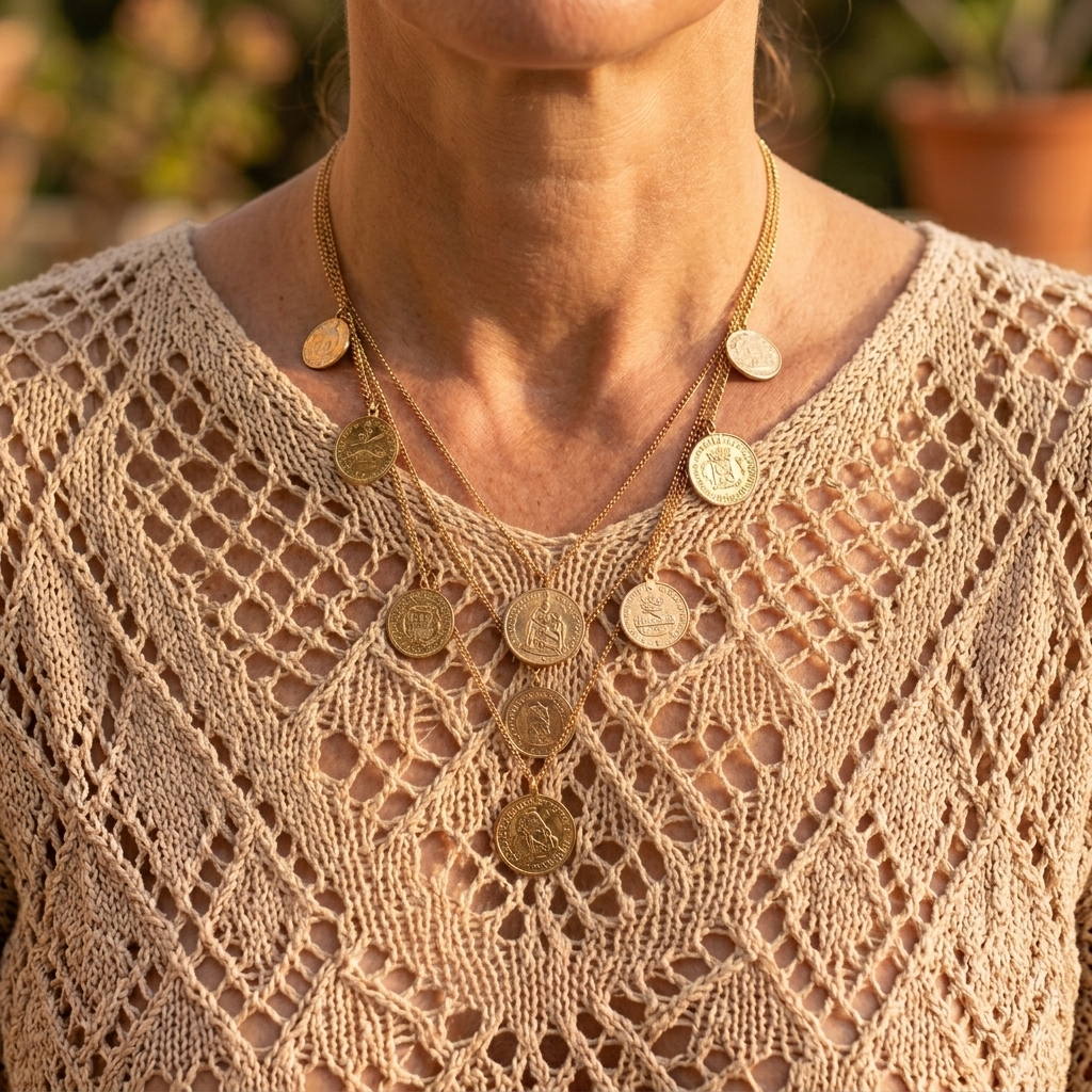 Sunfara – Women's Bohemian Crochet V-Neck Top