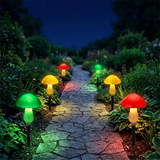 Glowvara – Solar Mushroom Lights for Garden Paths