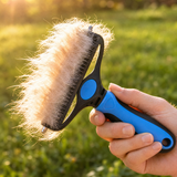 Furmela – Double-Sided Dematting Brush for Shedding Dogs