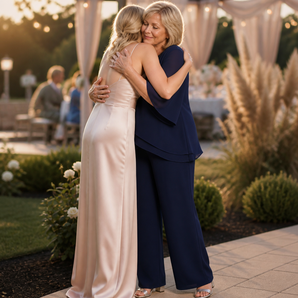 Solenne – The Pant Suit That Skips The Dress, Not The Elegance