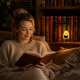 Nooklyn – Miniature Hanging Bookshelf Lantern with Warm LED Glow