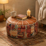 Marokka – Bohemian Storage Ottoman Pouf with Hidden Compartment