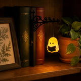 Nooklyn – Miniature Hanging Bookshelf Lantern with Warm LED Glow