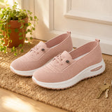 Stelora – Knit Mesh Slip On Sneakers for Women, Cushioned Everyday Walking Shoes