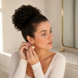 Curlova – Curly Drawstring Bun Hair Extension