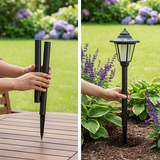 Lumivera – Vintage Hexagonal Solar Garden Light