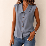 Linora – Women's Breezy Collared Summer Top