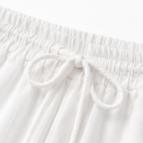 Liora – Women's Lace Trim Drawstring Comfort Pants