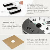 Numeris - Creative DIY Wall Clock for Modern Spaces