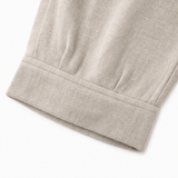 Loriane – Women's Cuffed Ankle Pull-On Pants, Relaxed Fit, Elastic Waist