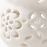 Lumavia – Hummingbird Tealight Candle Holder with Floral Shadow Base