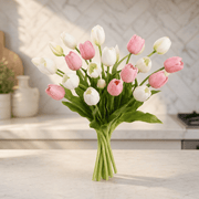 White and pink