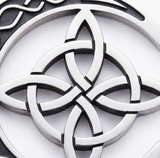 Lunara – Celtic Moon and Knot Pendant
