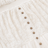 Lunavia – Lace Boho Mini Dress with Flutter Sleeves