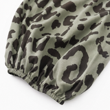 Lunavia – Leopard Print V-Neck Maxi Dress with Pockets, Loose Kaftan Fit, 4 Colors